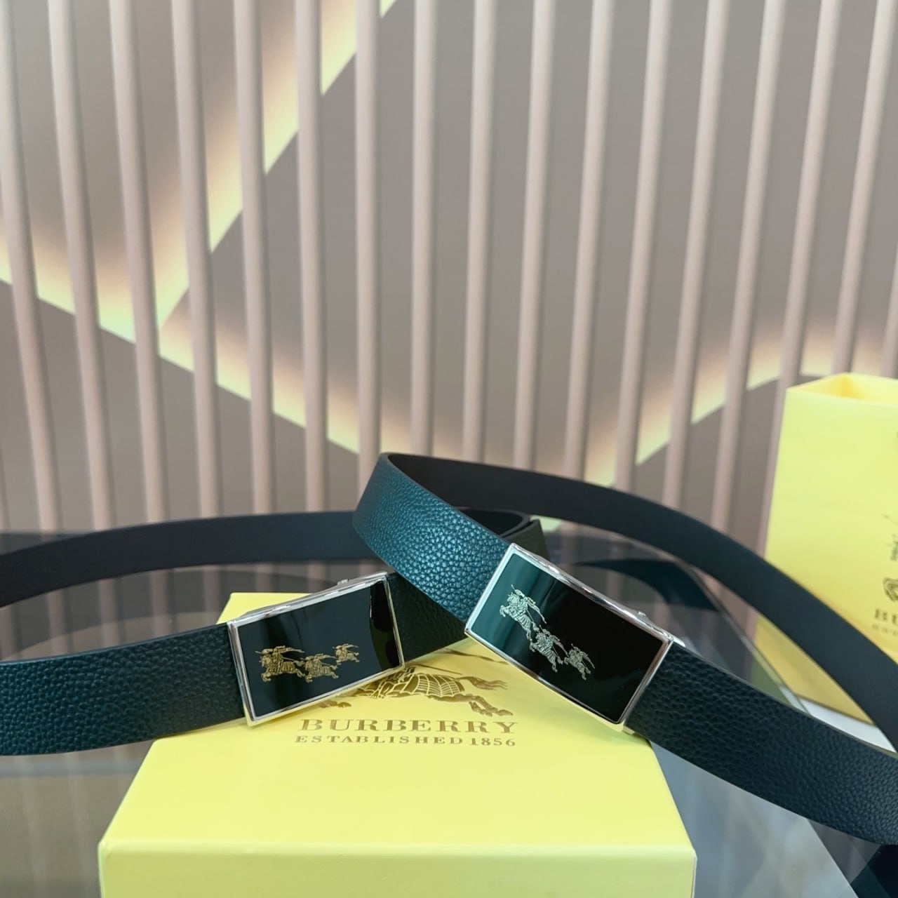 Burberry belt high quality -2