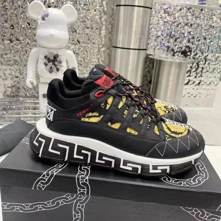 Versace Trigreca Low-Top Sneakers