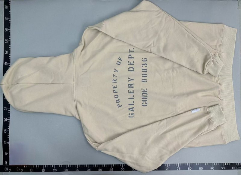 Gallery Dept hooded sweatshirt -4