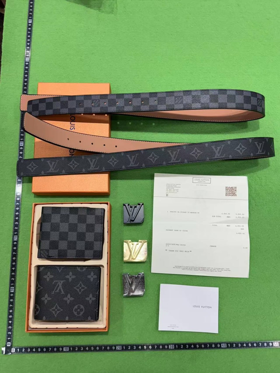 LV  belt wallet gift box -2