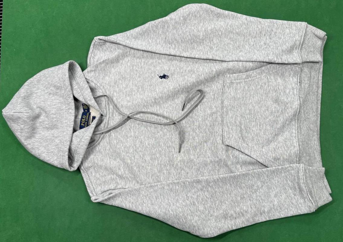 Polo zip up hoodie  ( 12 colors ) -2