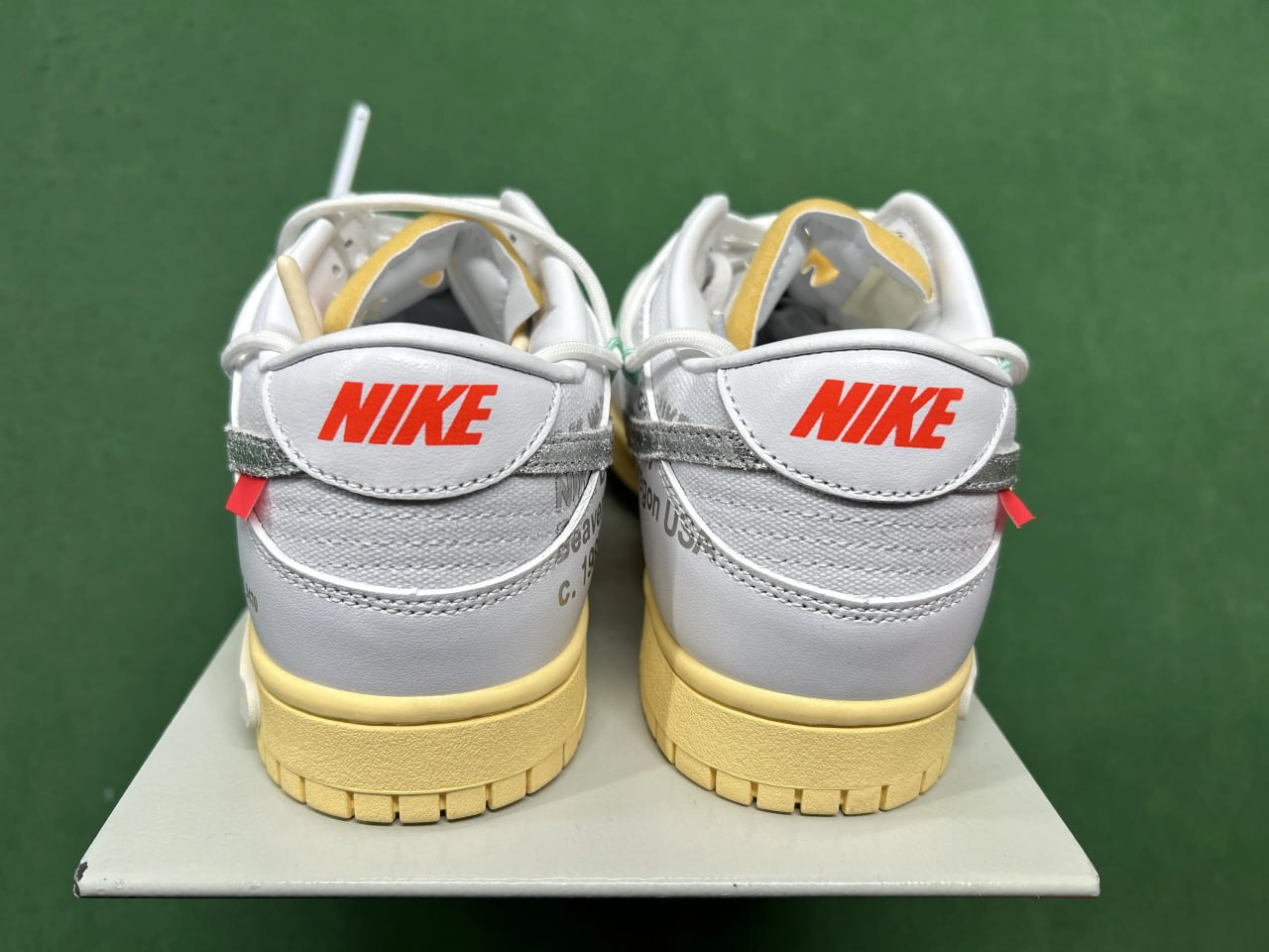original quality Nike Dunk Low Off-White -5