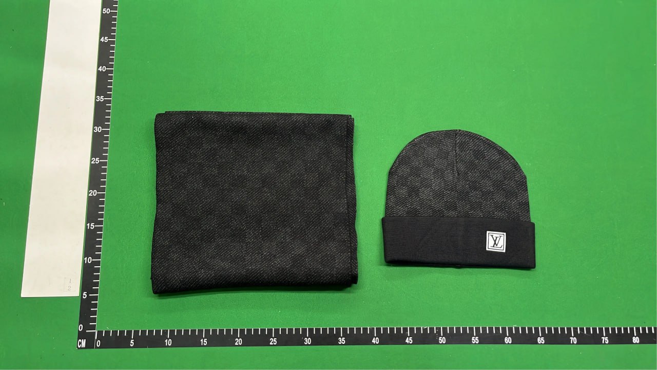 LV Louis Vuitton Beanie & Scarf -2