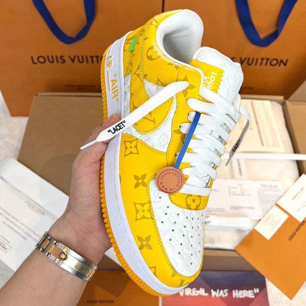 Nike LV air force 1 Louis Vuitton af1 -3