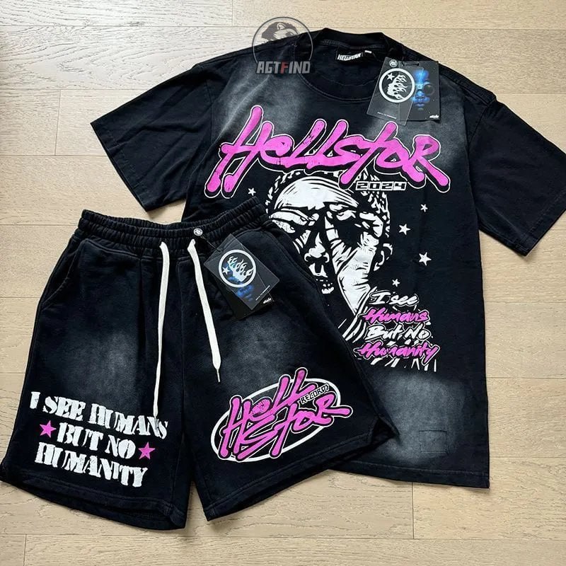 HellStar  t-shirt Shorts Suits -5