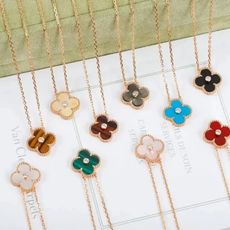 Van Cleef & Arpels VCA Fashion new four-leaf clover bracelet（18 styles) -3
