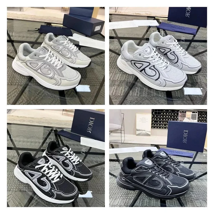 Dior B30 Black White Mesh Shoes                                                                