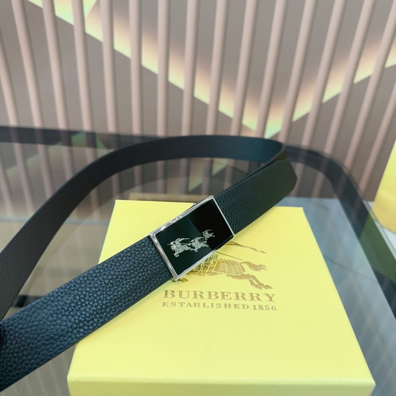 Burberry belt high quality -3