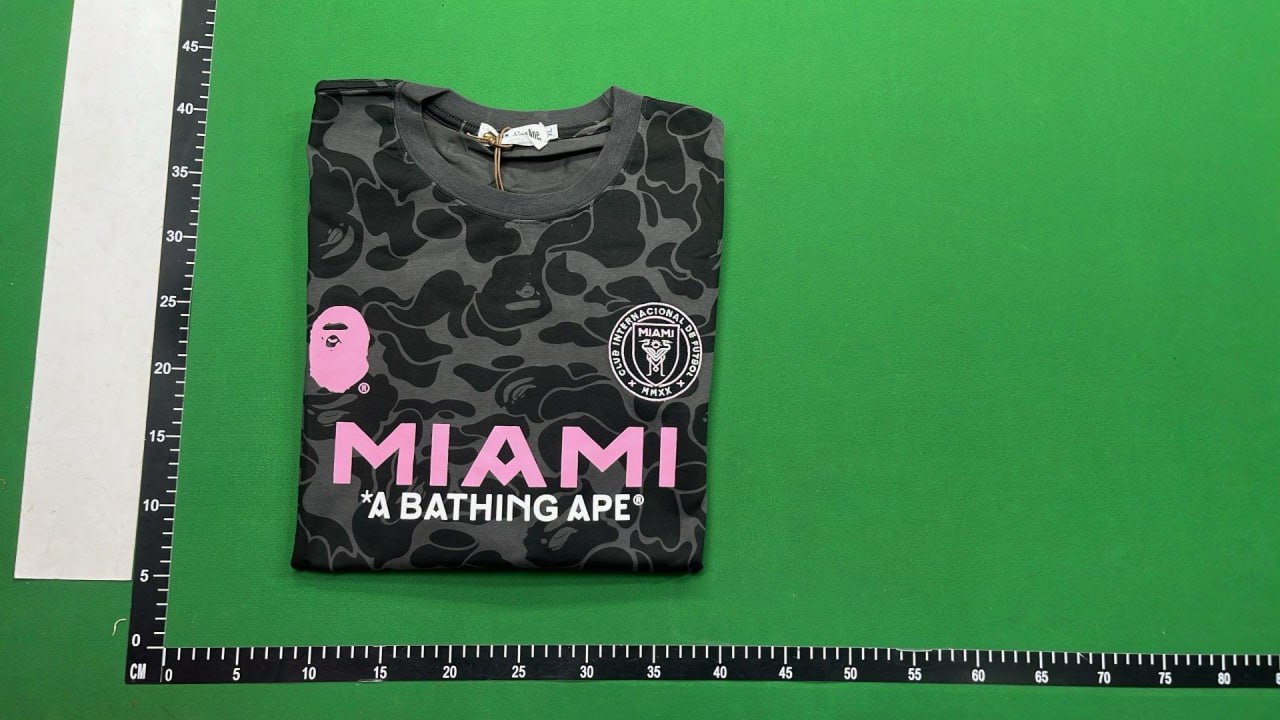 Bape T-shirt tee Jersey shorts set (40+) -4