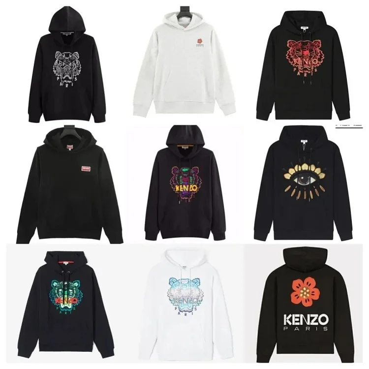 Kenzo Tiger Hoodie 34 styles