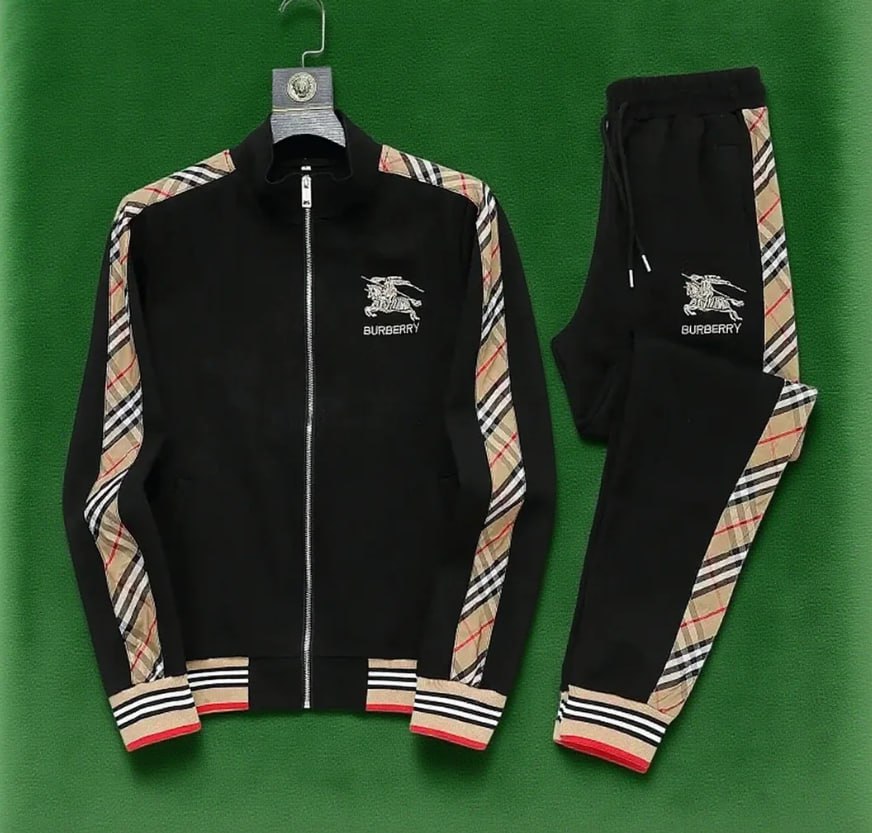 Burberry Vintage Check Hoodie & Joggers Set 40 styles -3