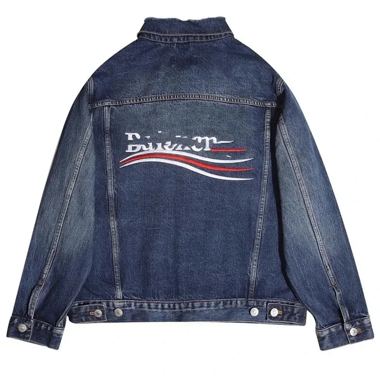  Balenciaga District Denim Jacket 36 styles