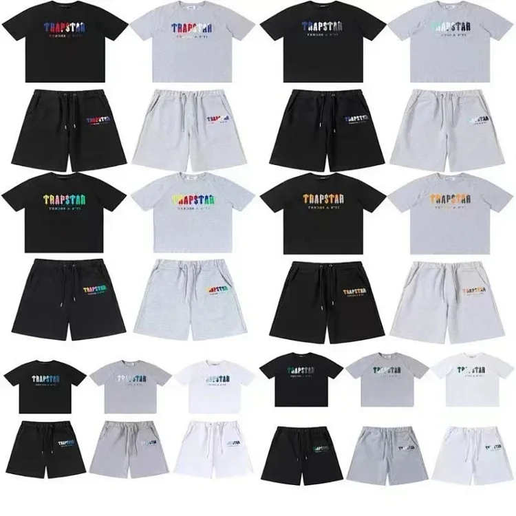 Trapstar T-shirt TEE & Shorts Pants Set 40 + styles