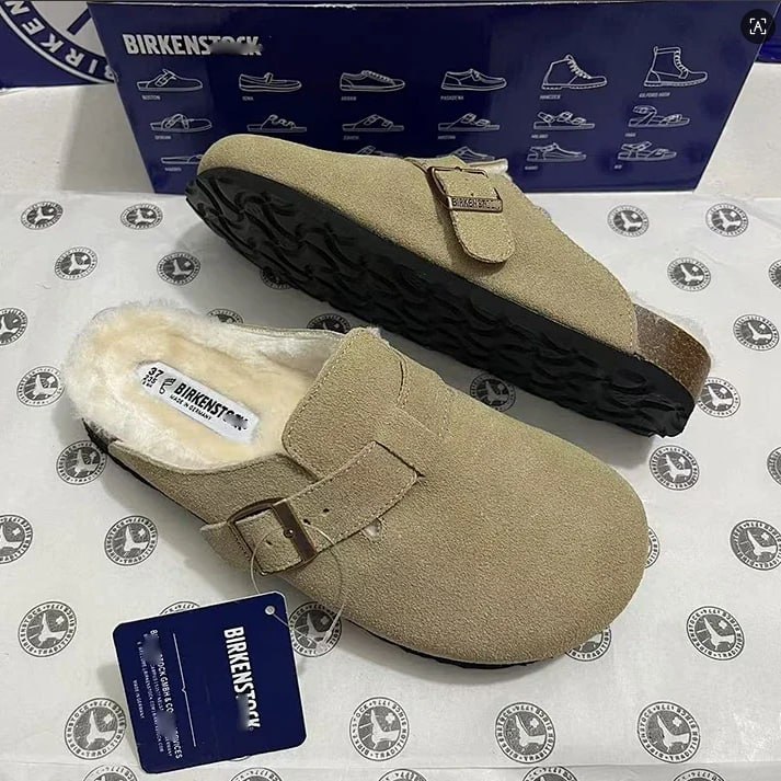  BIRKENSTOCK Plush Slippers -3