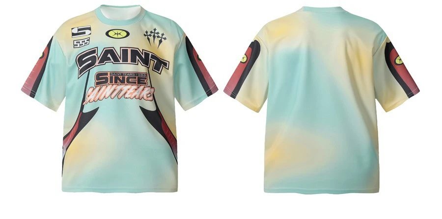Saint Michael Denim tears -2