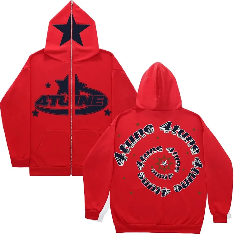 4tune Zippered Hoodie