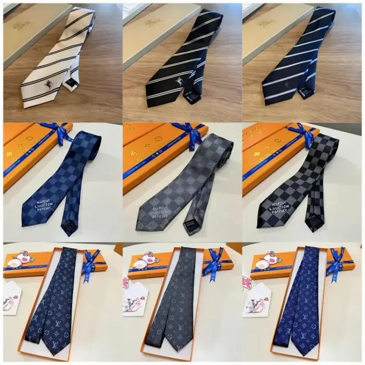 LV Burberry Gucci Prada Dior Tie （40 style