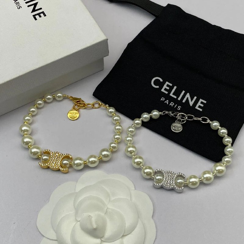 Celine Pearl Bracelet [2 styles] -2