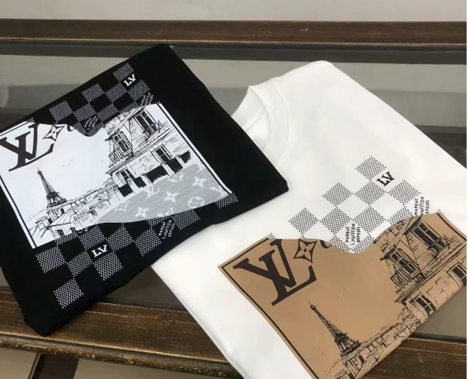 LV short sleeved shirt -4