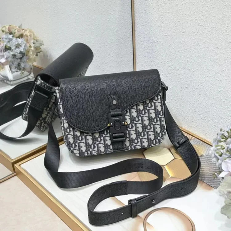 Dior Oblique Saddle Bag [3 styles] -4