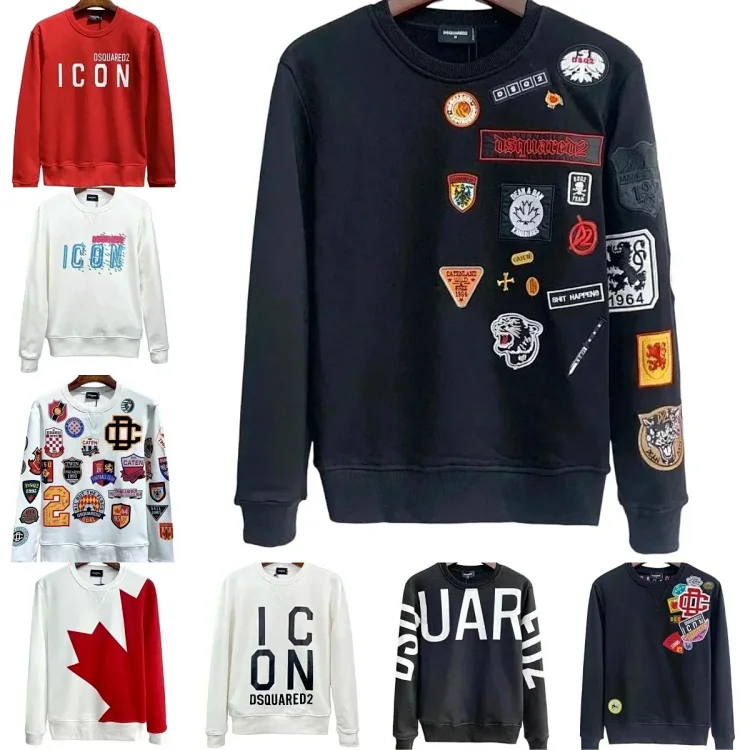 Dsquared2 Icon Patchwork Sweatshirt 40 styles