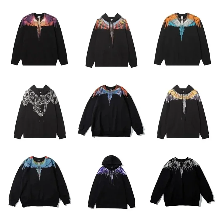 Marcelo Burlon County of Milan Wing Print Hoodies/Sweaters [39 styles]