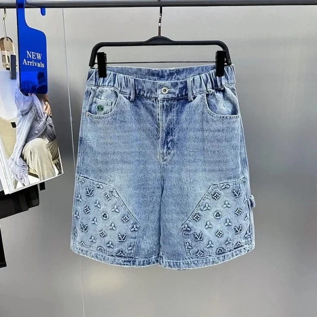   LV Denim shorts -4