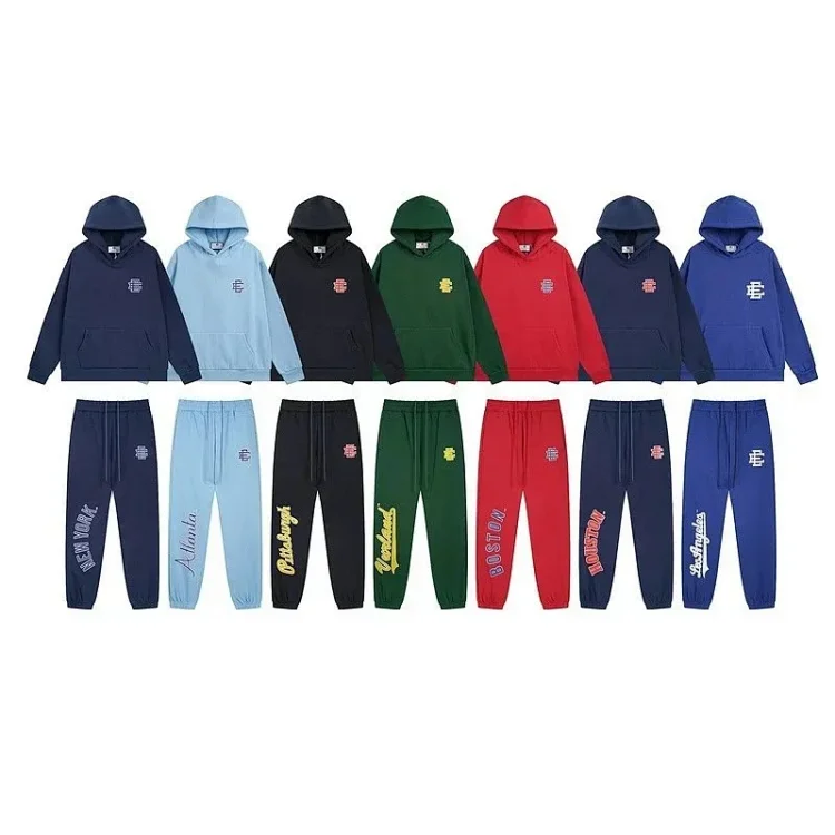 Eric Emanuel City Collection Hoodie & Jogger Set [21 styles] -5