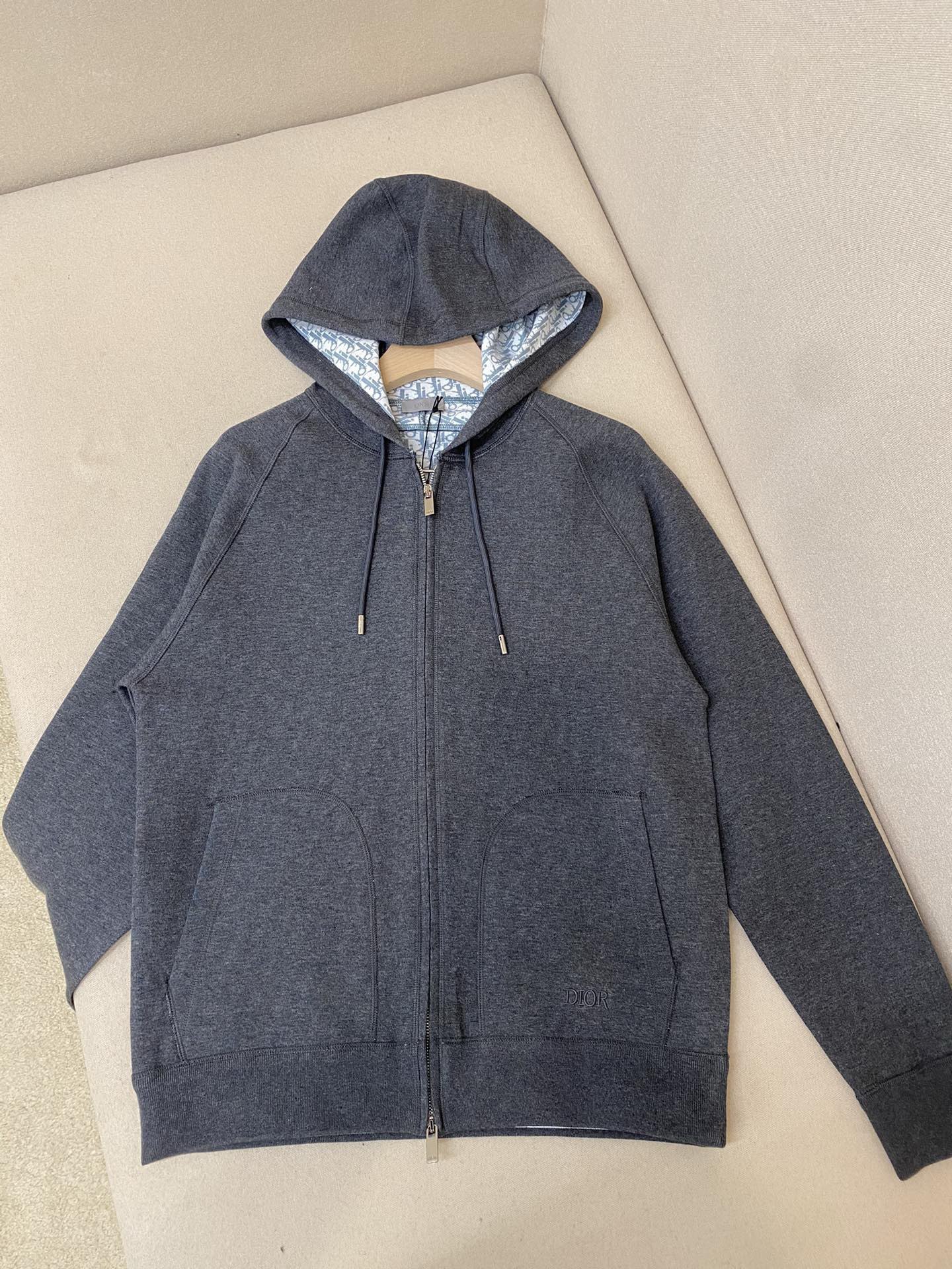 Dior Oblique Hooded Sweatshirt [4 styles] -2
