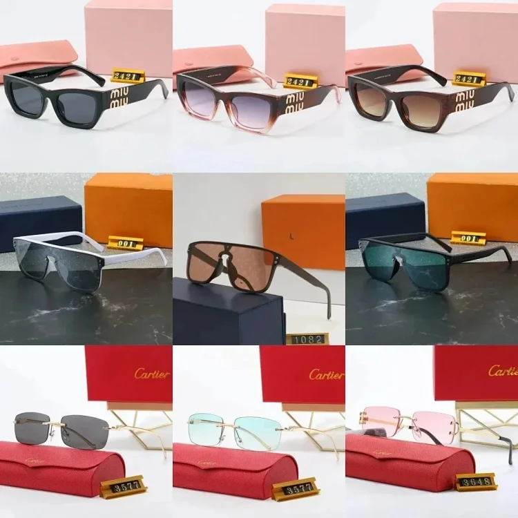 LV Gucci Prada Glasses (40CP)   High version