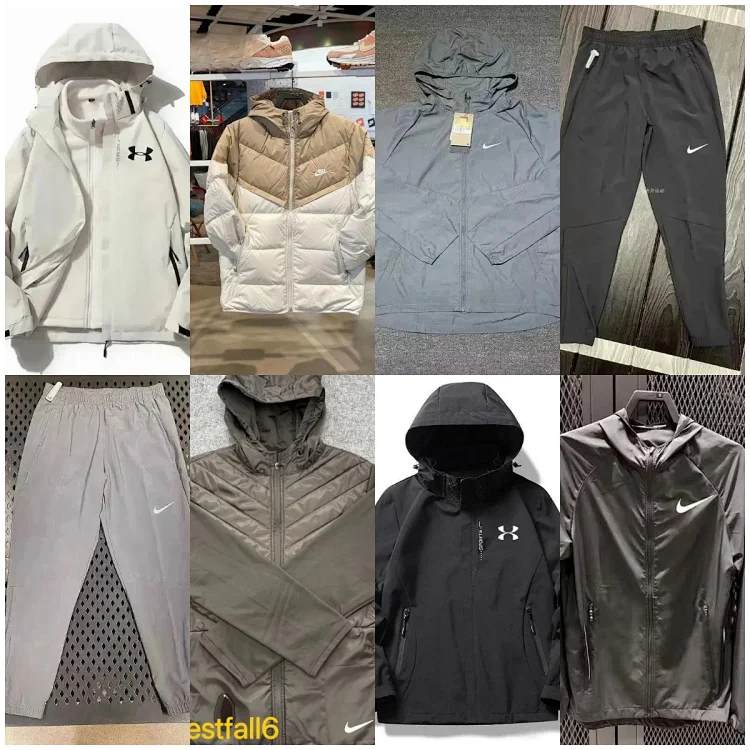 Nike Under Armour training sportswear jacket suit set(40 styles)