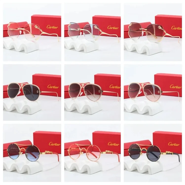  Cartier Panthère Sunglasses [40 styles]