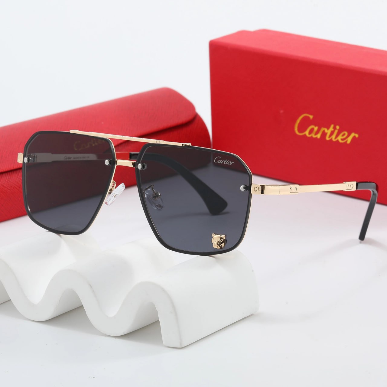  Cartier Panthère Sunglasses [40 styles] -5