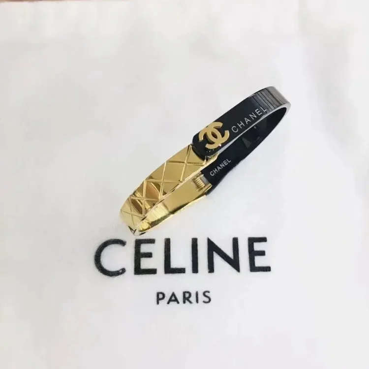 Chanel Quilted Bangle Bracelet