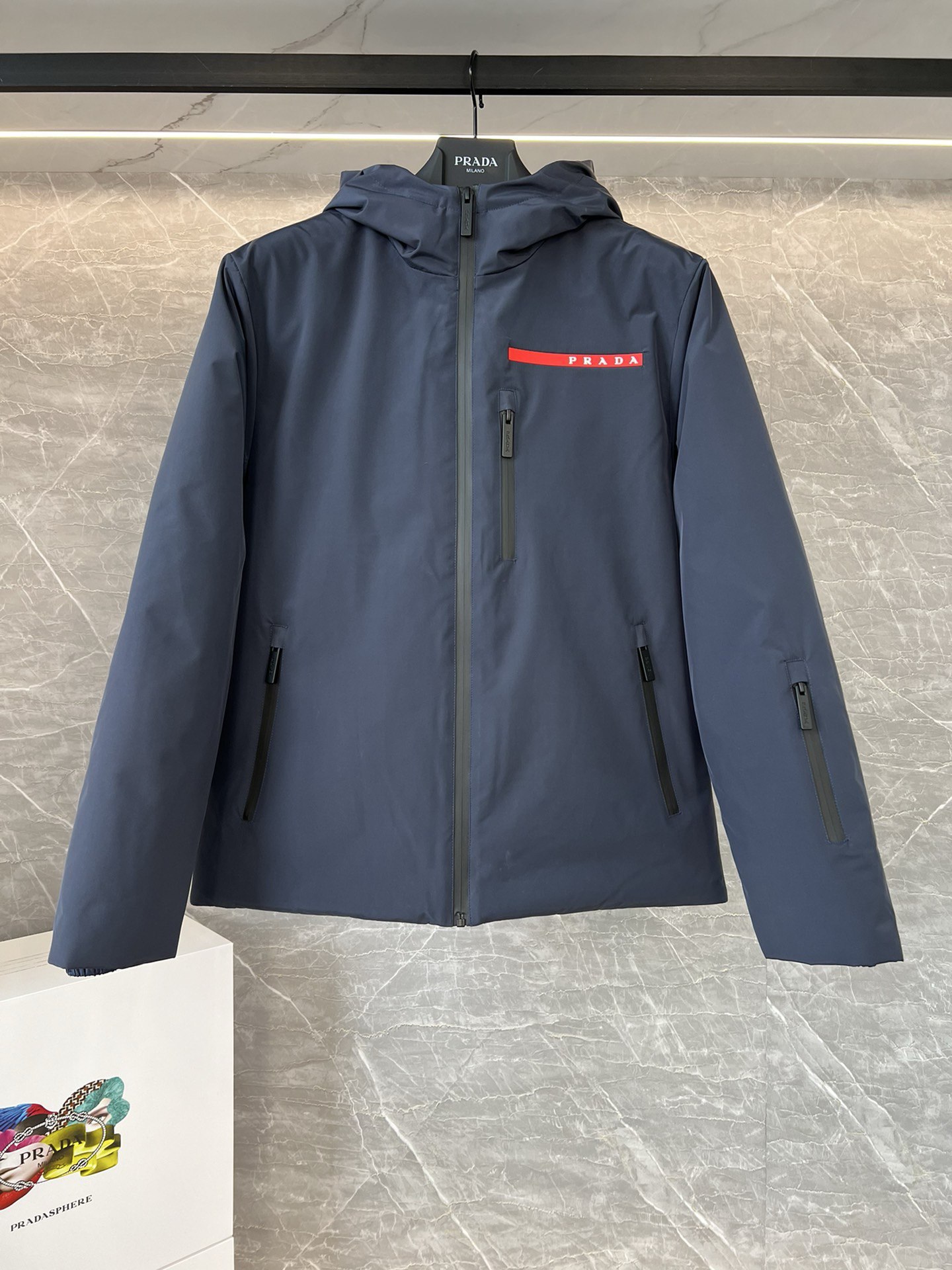  1 1 top quality prada down jacket -2