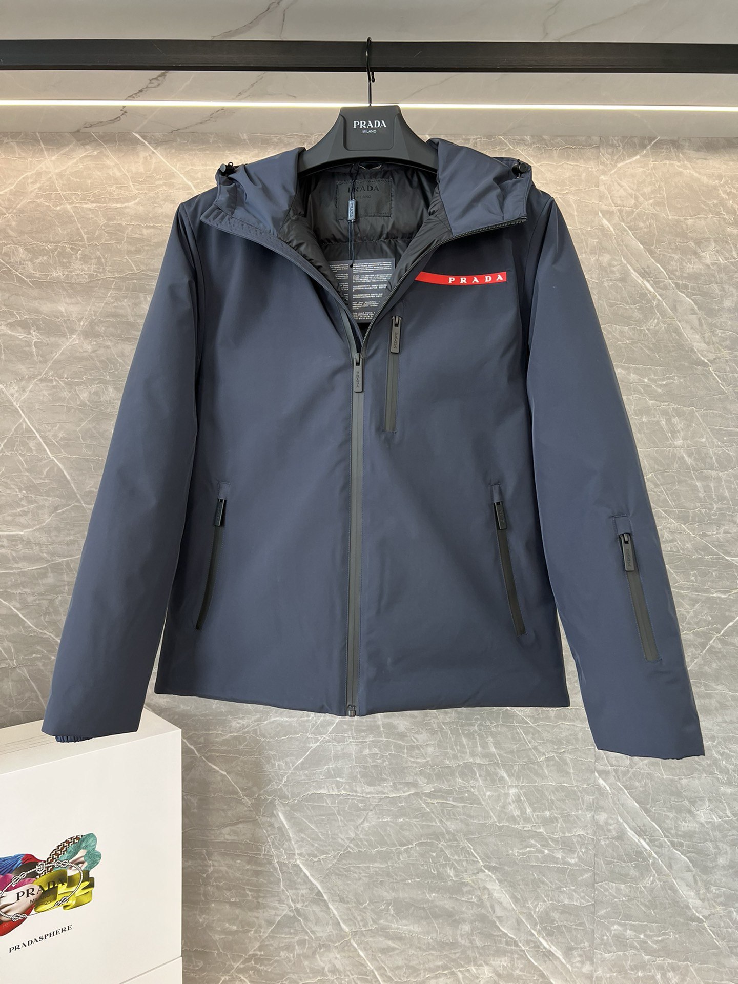  1 1 top quality prada down jacket -3