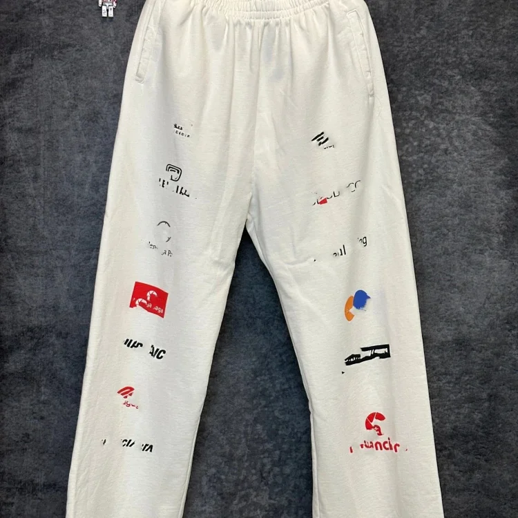 Balenciaga Multi-Logo Sweatpants [2 styles]