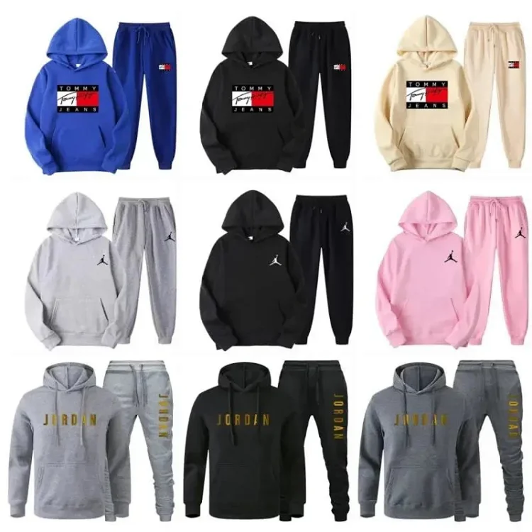 TOMMY HILFIGER AJ AIR JORDAN hoodie Set                                