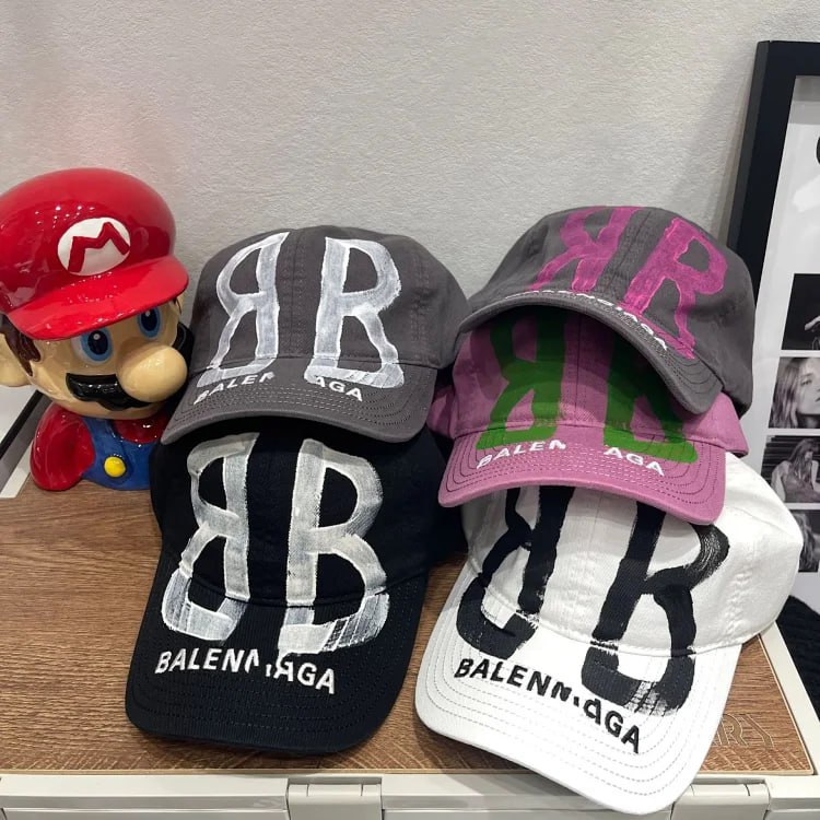 Balenciaga BB Logo Cap [5 styles] -3