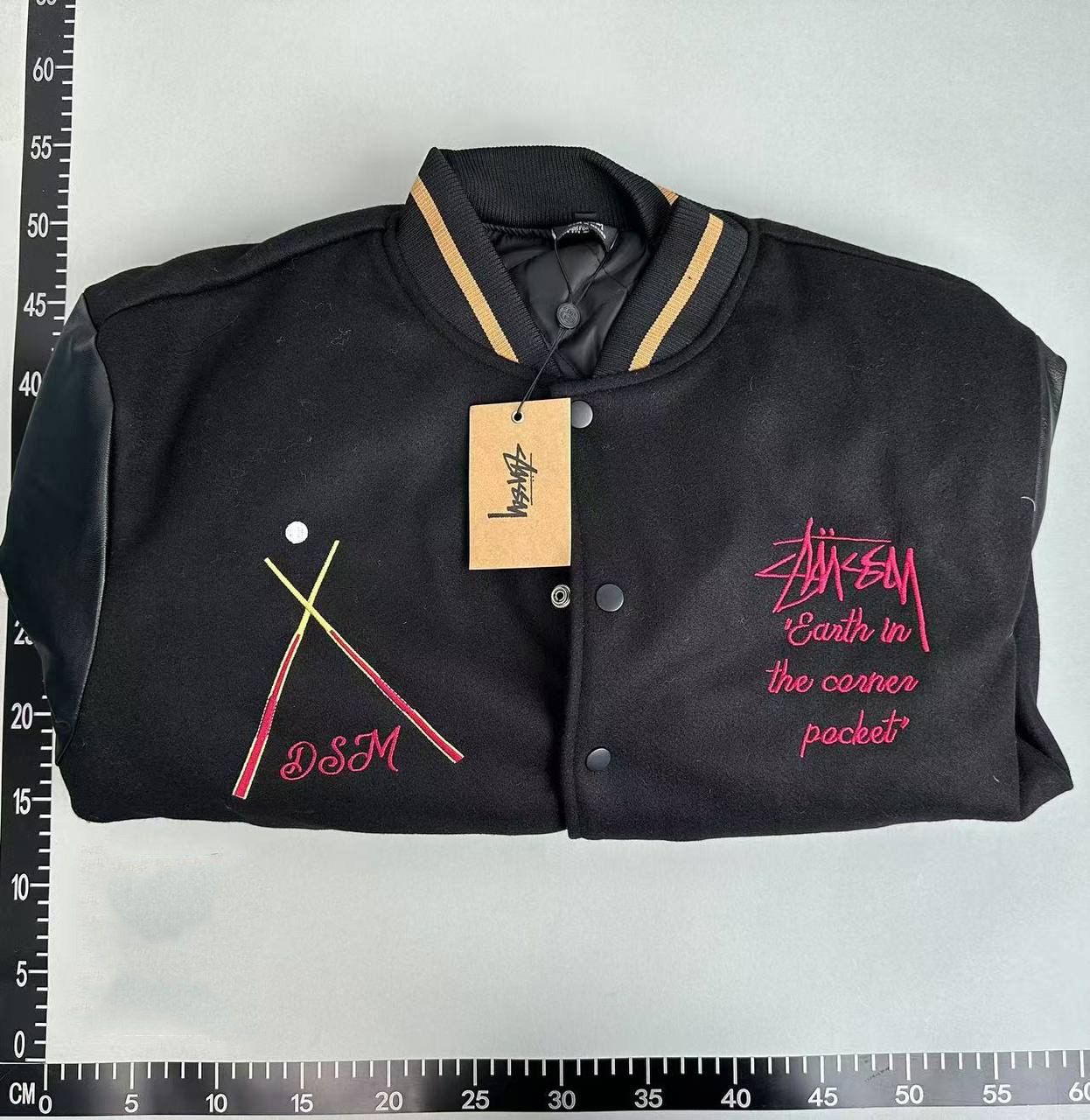 Stussy Baseball Jacket1 -2