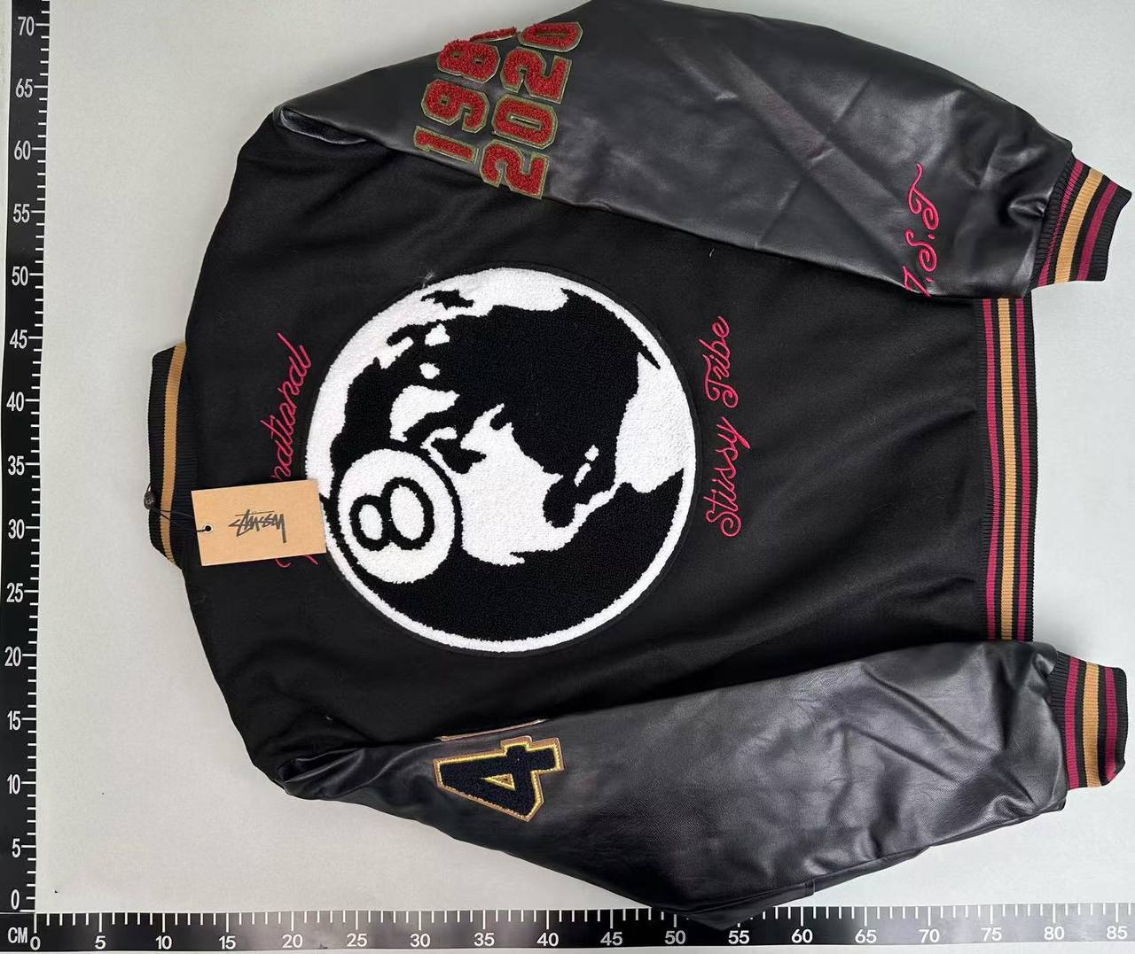 Stussy Baseball Jacket1 -3