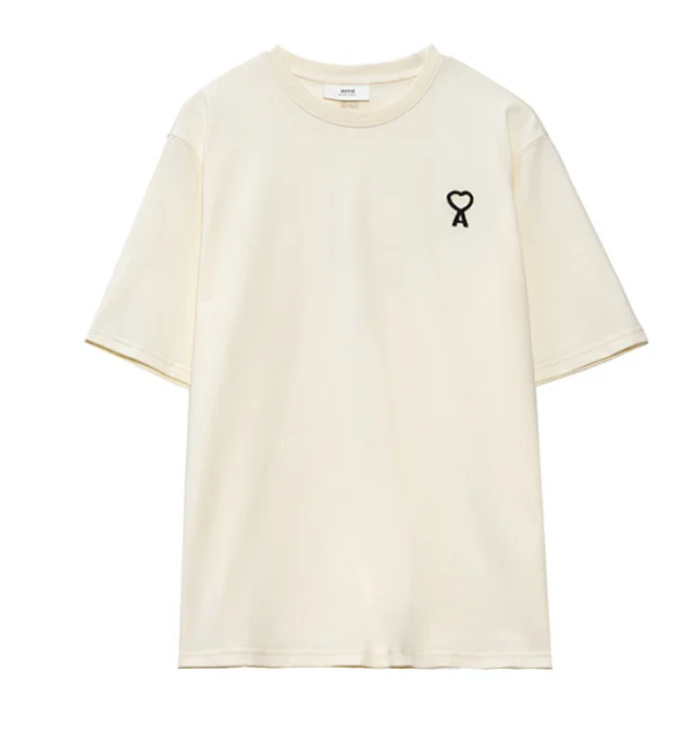 AMIPARIS Logo Printed Short Sleeve T-Shirt -2