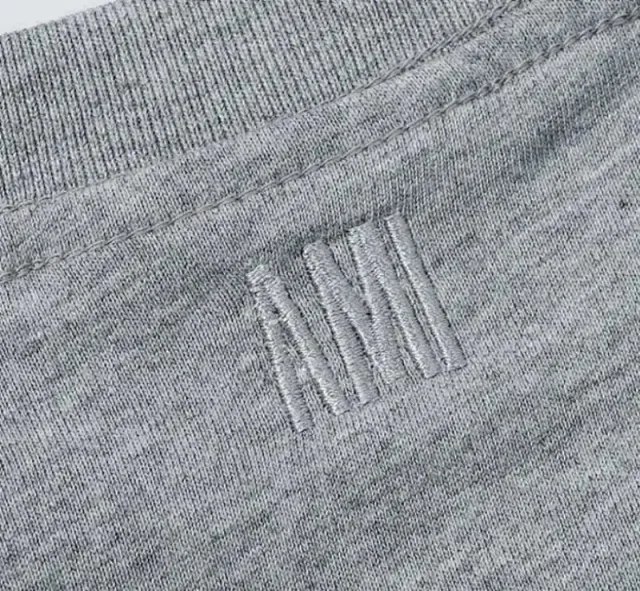 AMIPARIS Logo Printed Short Sleeve T-Shirt -4
