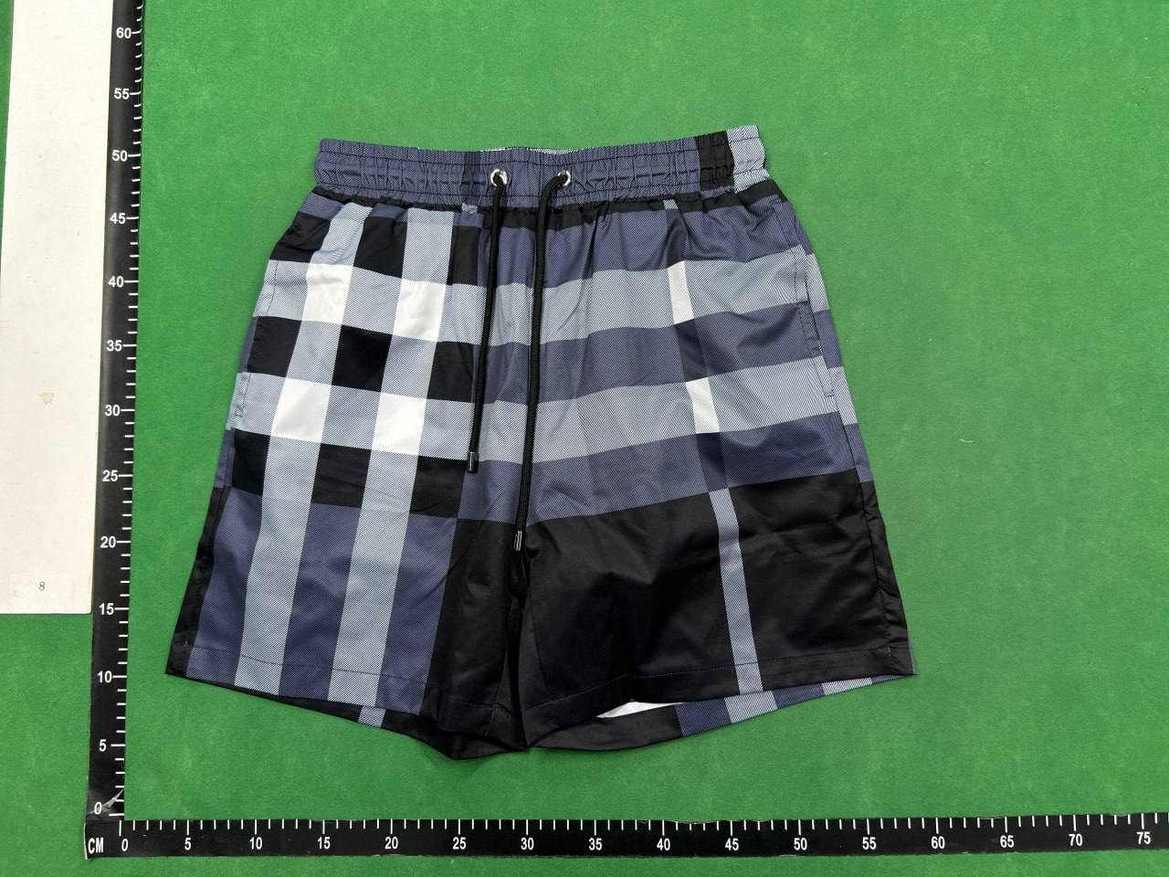  Burberry Check Swim Shorts -3