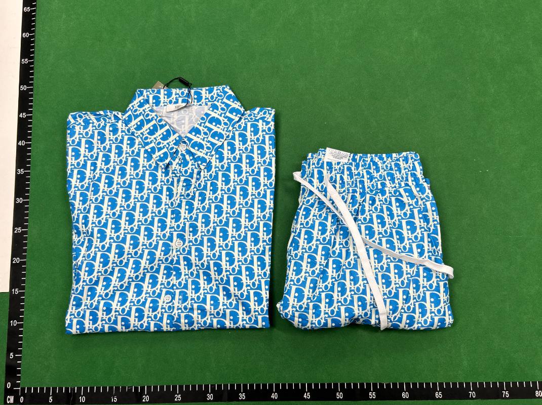 Dior Oblique Shirt/Shorts Set [15 styles] -3