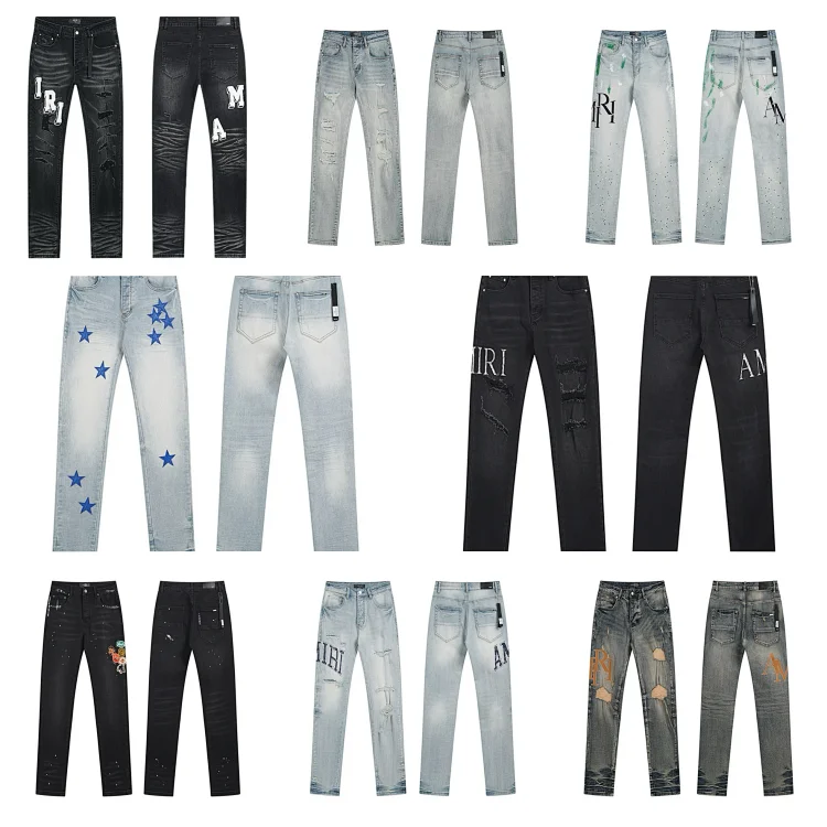AMIRI Distressed Denim Jeans Pants [6 styles]