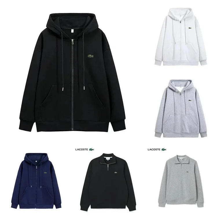 LACOSTE Hoodies & Quarter-Zip Sweaters [27 styles]