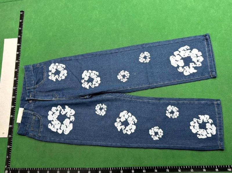   Denim Tears Flower Print Jeans [13 styles] -3