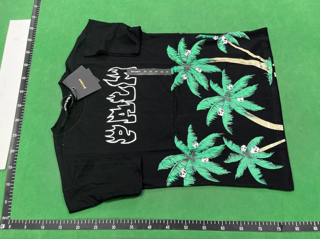 Palm Angels Angel Palm Tree Graphic T-Shirt [40 styles] -4