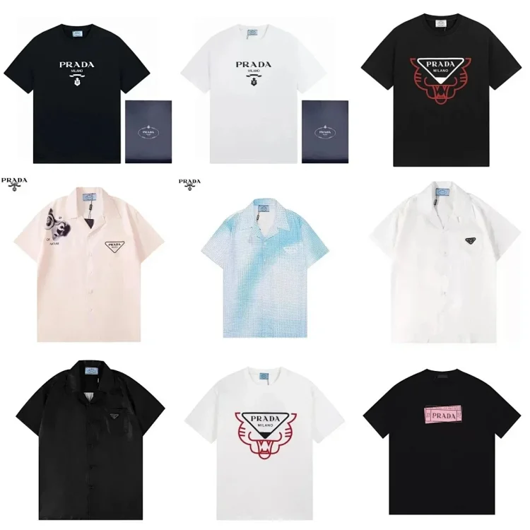  Prada Logo T-Shirt [38 styles